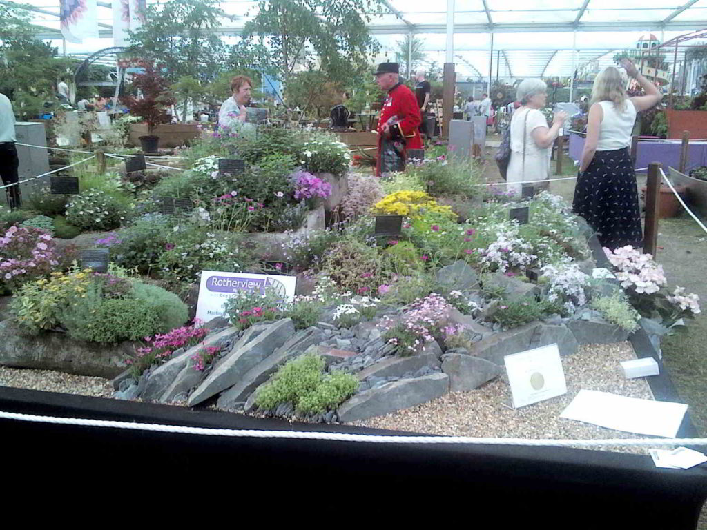 Pabellón central en el RHS Chelsea Flower Show-Caro Lagos