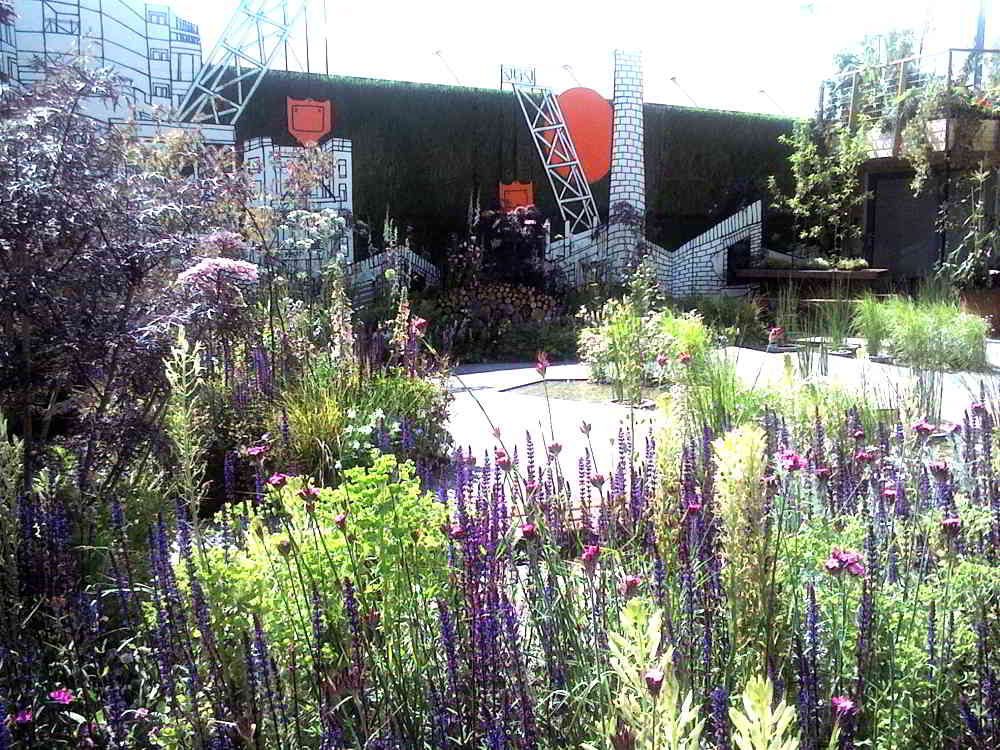RHS Chelsea Flower Show. Jardín urbano Gran Bretaña-Caro Lagos