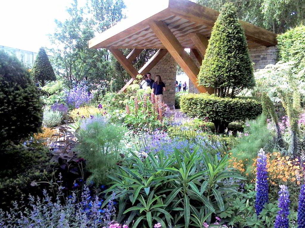 Jardin colorido en el RHS Chelsea Flower Show-Caro Lagos